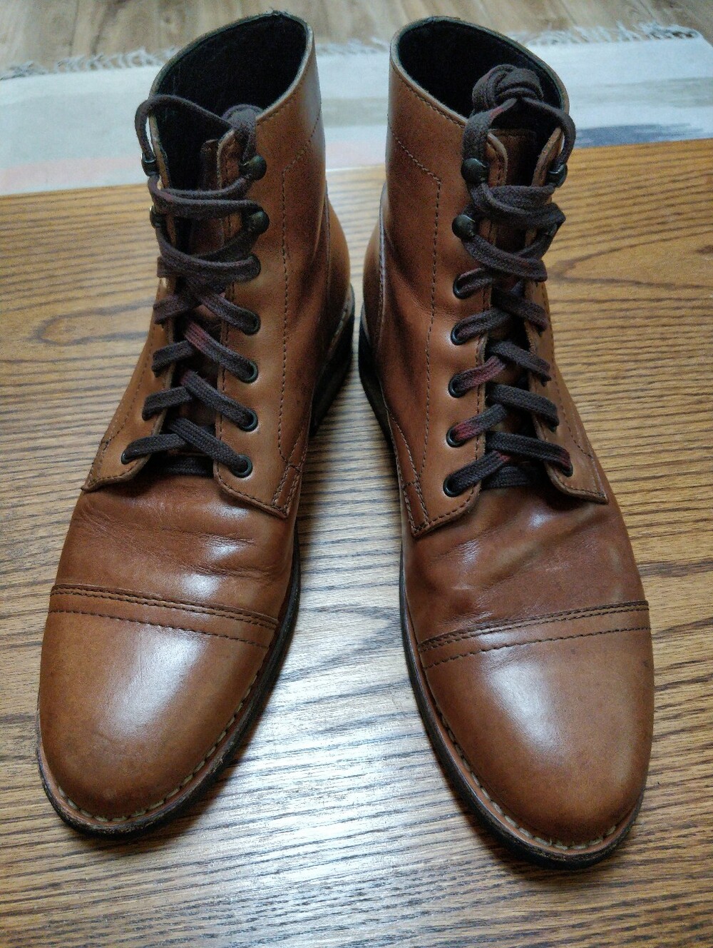 Thursday Boots Men's Captain Classic Natural Color 9.5